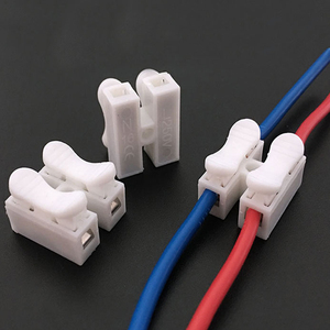 快速电缆连接器黄铜连接材料无螺钉端子连接器CH2铜 - Product Image 6