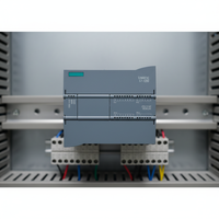 Nuevo Controlador PLC Original Siemens 6ES7214-1AG40-0XB0 S7-1200 CPU 1214C DC/DC/DC 14DI 10DO 2AI para Automatización Industrial