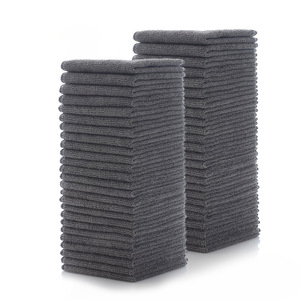 Paño de cocina antiadherente gris, absorbente y sin pelusas para limpiar ollas y sartenes - Product Image 3