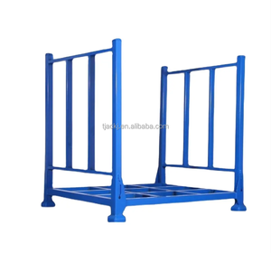 AOCHEN Heavy Duty Steel Foldable Warehouse Stackable Racks Portable stacking Racking for <strong>Warehousing</strong> and Transportation - Product Image 1