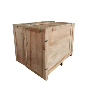 Fumigation wooden box pallets, plywood box, fumigation wooden cases For Easy Lifting