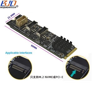 2 * Adaptateur de carte d'extension USB 3.2 Type-E vers interface M.2 NGFF NVME M-Key pour ordinateur de bureau - Product Image 3