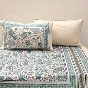 <b>Beige</b> Traditional Modern Trendy 100% Organic Cotton GOTS Certified <b>Bedspread</b> Luxury Designer Hot Sale New Arrival - Product Image 2