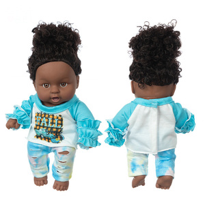 Muñeca Afroamericana Rizada Creativa 2026, Muñeca Reborn, Juguete Infantil, Muñeca Negra de Vinilo, Venta al por Mayor - Product Image 3