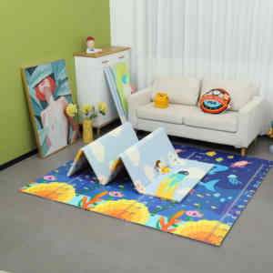 Tapis rampant pour bébé <span class=keywords><strong>en</strong></span> peluche pour enfants avec mousse XPE imperméable épaissie pour <span class=keywords><strong>camping</strong></span> <span class=keywords><strong>en</strong></span> plein air et jeux - Product Image 3