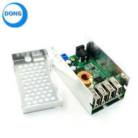 Modul Daya Step-Down DC-DC 24V/12V Ke 5V 5A Konverter Daya Super LM2596S