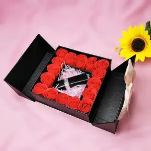 Anneler günü ruj gül kutuları çiçek kolye takı ambalajı hediye kutusu