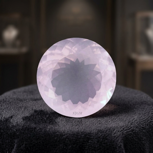 Alta calidad 2,25mm corte brillante piedra preciosa suelta cuarzo rosa natural precio de fábrica al por mayor IGI certificado cuarzo rosa facetado - Product Image 3