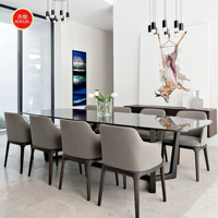 Ensemble de meubles de salle à manger et de restaurant modernes de haute qualité, personnalisés, en bois, chaises et tables pour café, salon - Durable