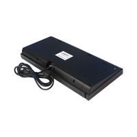 Venta caliente 66 teclas Mini numérico inalámbrico 2,4G USB teclado impermeable con lector de tarjetas programación de teclas para POS