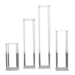 Base de Acrílico para Flores, Decoración de Mesa Principal para Bodas, Centro de Mesa de Acrílico para Bodas - Product Image 5