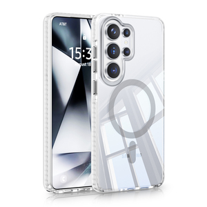 Funda Magnética Transparente Ultrafina Serie S26 en Dorado, Naranja, Negro y Cristalino para <span class=keywords><strong>Samsung</strong></span> S26 - Product Image 5