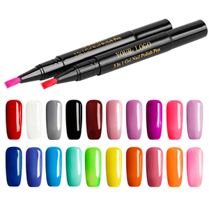 <strong>Nail</strong> <strong>Pen</strong> <strong>Polish</strong> 3 in 1 <strong>Nail</strong> Gel Painting Varnish <strong>Pen</strong> One Step <strong>Nail</strong> <strong>Polish</strong> <strong>Pen</strong> - Product Image 1