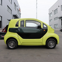 Quadricycle électrique homologué pour la route (UE L6e) avec batterie au lithium, vitesse de 45 km/h, cabine intégrée