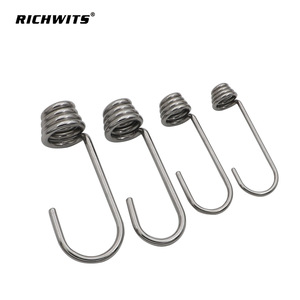 ตะขอเกี่ยวสแตนเลส RICHWITS พร้อมสายยางยืด สำหรับแขวนของตกแต่งในครัว ห้องน้ำ หรือกลางแจ้ง เช่น สำหรับตั้งแคมป์ - Product Image 3