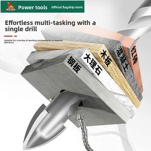 <span class=keywords><strong>Foret</strong></span> en céramique Power Lion, poignée hexagonale, pour briques rouges, béton, verre, acier inoxydable, marbre, perceuse électrique spéciale pour trous - Product Image 3