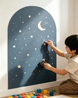 Autocollant mural magnétique amovible, tableau noir auto-adhésif, décalcomanie murale magnétique, taille et couleur personnalisées pour la décoration du bureau et de la cuisine