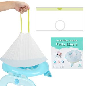 Toddler Travel Chair Kid Adult Older Use <strong>Potty</strong> Refill Bags Universal Ffit Baby Disposable <strong>Potty</strong> <strong>Liners</strong> Refill <strong>Potty</strong> Bags - Product Image 4