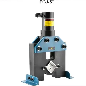Thủy lực vuông ống góc sắt máy cắt cắt chết 50 mạ kẽm sắt ống điện đấm góc thép cắt chết - Product Image 2