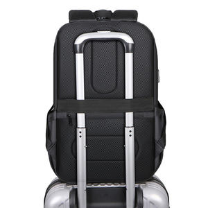 Sac à dos d'affaires pour homme personnalisé Advanced Sense, grande capacité, imperméable, sac à bandoulière de voyage, sac pour ordinateur portable en polyester - Product Image 3