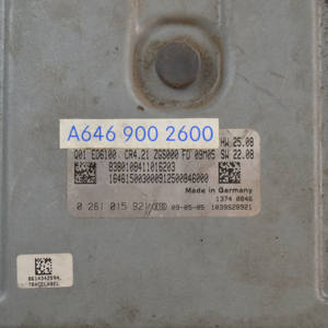 ECM ECU A6469002600 Módulo de unidad de control de motor Computadora PCM para BENZ VITO V260 V300 VIANO Desmontaje de <span class=keywords><strong>segunda</strong></span> <span class=keywords><strong>mano</strong></span> Pieza de coche - Product Image 3