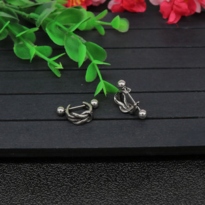 Pendientes con nudo y diseño geométrico de acero de titanio para hombres y mujeres de Yunnique - Product Image 4