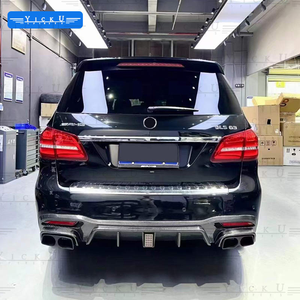 Kit carrosserie en fibre de carbone de style Brabos de haute qualité pour Mercedes-Benz GLS <span class=keywords><strong>63</strong></span> <span class=keywords><strong>AMG</strong></span> X166 450/53 (2016-2019) - Amélioration du spoiler avant et du diffuseur arrière - Product Image 4