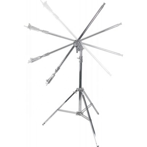 Support combiné junior Boom Stand 50 en acier chromé 500 cm <span class=keywords><strong>VS</strong></span> Avenger A4050CS Kupo 546M bras de perche en acier inoxydable C Stand avec roulettes - Product Image 5