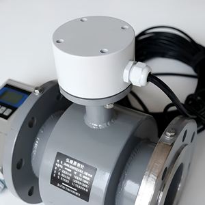Medidor de Flujo Electromagnético con Transmisor, Sensor de Medición de Líquidos Montado en Brida para Tuberías Industriales - Product Image 4