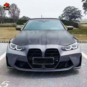 Nuevo Diseño conjunto completo M4 kit de carrocería de estilo ancho para <span class=keywords><strong>BMW</strong></span> <span class=keywords><strong>4</strong></span> Series G22 G26 <span class=keywords><strong>2023</strong></span> parachoques delantero trasero coche capó faldones laterales parrillas - Product Image 2