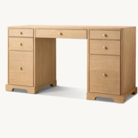 Bureau d'étude de style américain moderne, panneau en bois durable, design unique - Bureau de style