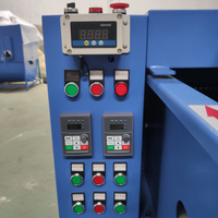 Machine à carder les fibres de laine Sojet, moteur en acier 12,75 kW, capacité 350 kg/h, 380 V, pour le rembourrage des oreillers