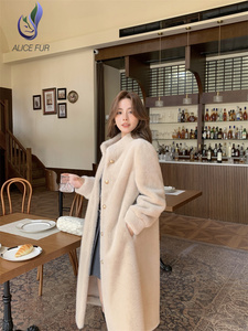 Vestiti invernali da <span class=keywords><strong>donna</strong></span> nuova pelliccia lunga integrata in pelliccia di <span class=keywords><strong>visone</strong></span> <span class=keywords><strong>pellicce</strong></span> di media lunghezza da <span class=keywords><strong>donna</strong></span> - Product Image 3