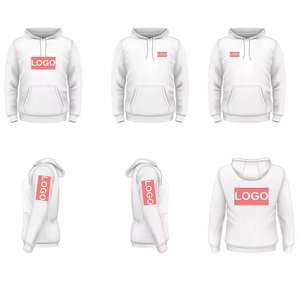 Tùy chỉnh người đàn ông xếp chồng lên nhau sweatsuit HEM cắt Hoodie và Jogger Sweatpants thiết lập biểu tượng tùy chỉnh Đồ Họa 3D Puff in loe Tracksuit - Product Image 6