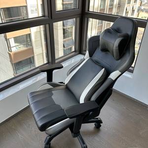 More Design Ruibao Ergonomic Gamer <strong>Recaro</strong> Leg Rest Quality Mesh Workstation Massage Racing Blue Computer Rocker Gaming Bed - Product Image 1