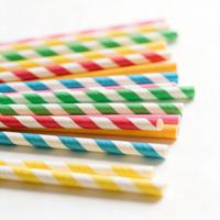 Bâtonnets en papier pour barbe à papa 300 mm, pour machine distributrice, pailles en papier