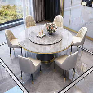 Set di Mobili Contemporanei per Sala da Pranzo con <span class=keywords><strong>Tavolo</strong></span> Allungabile e Sedie Abbinate per 6 Persone a Prezzo Competitivo - Product Image 3