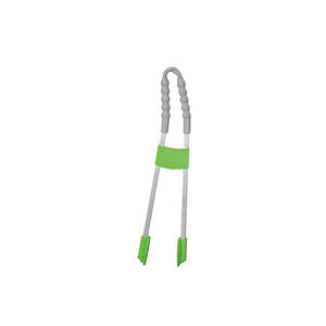 Pince à déchets en alliage d'aluminium verte avec manche de 20 cm pour la collecte des déchets - Product Image 2