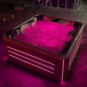 Jacuzzi extérieur Piscine extérieure <span class=keywords><strong>Bain</strong></span> à remous 6 personnes Spa de nage avec Balboa <span class=keywords><strong>Jardin</strong></span> Bains à remous Spa Kit de bains à remous - Product Image 5