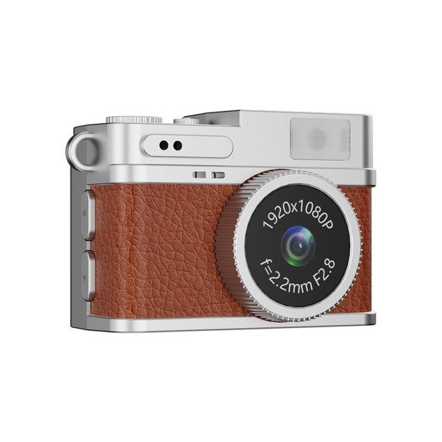 Thumb Small Camera Student Party Spot Cross-border Retro Portable Photography Video HD CCD Digital Mini Memory Card 2MP