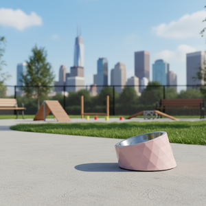 Mangkuk Makan Anjing Portabel dengan Alas Melamin Anti Selip Tahan Air Ramah Lingkungan untuk Perjalanan - Product Image 5