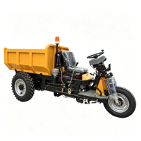 Tricycle à moteur diesel pour le transport agricole, tricycle électrique à trois roues