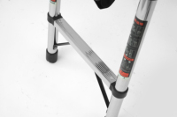 Échelle télescopique en acier inoxydable de type A, antidérapante, hauteur personnalisable, commande en gros, directement du fabricant
