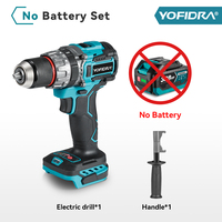 Perceuse à percussion électrique sans fil YOFIDRA 80N.m 13mm, tournevis sans fil, outils électriques pour briser la glace, pour batterie Makita 18V