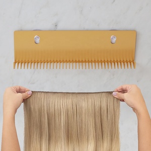 GlamorDoveカスタムカラー & ロゴ印刷ステンレス鋼ヘアエクステンションディスプレイホルダーハンガーラック収納ツール - Product Image 5