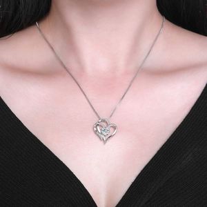 Necklace Five Leaf Clover Brown Cross Border Multi Ready Retail Packaging Wholesalers Nickel-free Vacuum Plating Nickel Content - Product Image 5