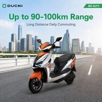 Scooter électrique longue portée 72V 2000W, 90-100 km d'autonomie, moto électrique pour les trajets urbains