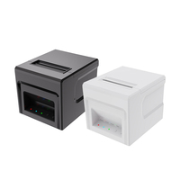 Impresora Térmica de Recibos T320, Impresora Térmica Directa de 80 mm con Puerto USB y LAN - Impresora POS para Cocina para Windows