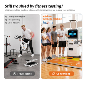 Kiosque de contrôle de santé Lejia HW-T600, <span class=keywords><strong>prix</strong></span> d'usine, fabricant, fournisseur, machine de test corporel et de fitness - Product Image 2