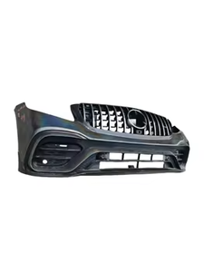 Mercedes-Benz GLC63 X253 AMG X254 <span class=keywords><strong>W205</strong></span> C63 Kit carrosserie avec pare-chocs avant Filet de montage Grille avant Découpes d'attelage de remorquage - Product Image 4